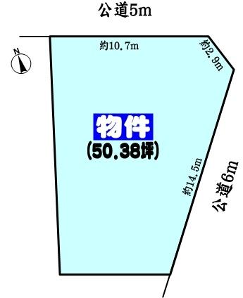 尾張旭市旭前町６丁目の土地