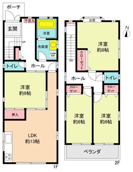 尾張旭市三郷町中井田の中古一戸建て