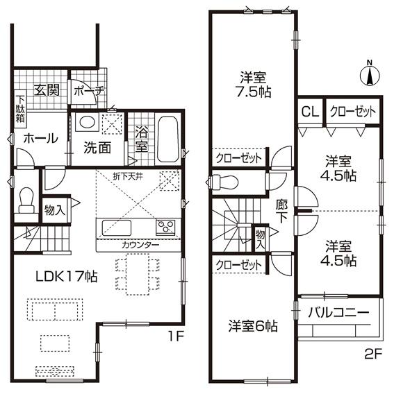 名古屋市守山区永森町の新築一戸建