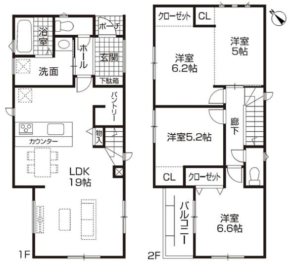 尾張旭市根の鼻町２丁目の新築一戸建