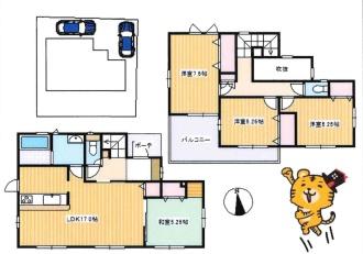西宮市名塩美山の中古一戸建