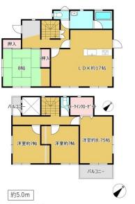 西宮市名塩南台１丁目の中古一戸建