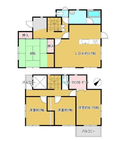 西宮市名塩南台１丁目の中古一戸建