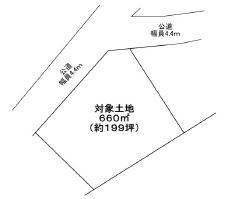三田市木器の売土地