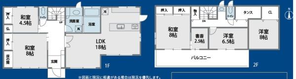 神戸市北区藤原台中町８丁目の中古一戸建