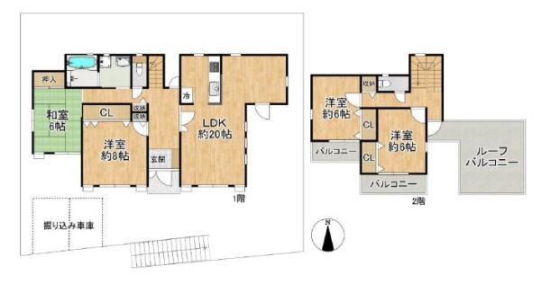 西宮市名塩さくら台２丁目の中古一戸建