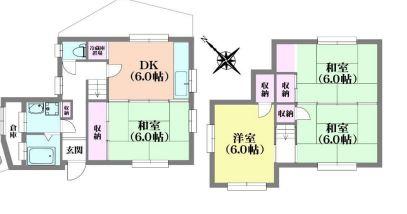 神戸市北区有野町唐櫃の中古一戸建て