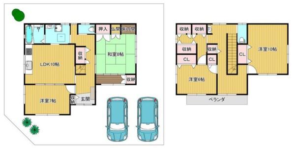 神戸市北区京地２丁目の中古一戸建て
