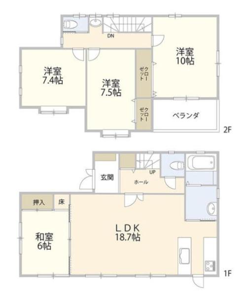 西宮市名塩赤坂の中古一戸建て