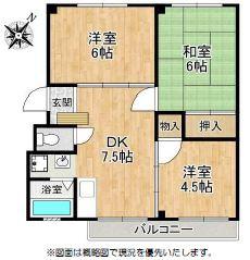 レオ北六甲　3階部分