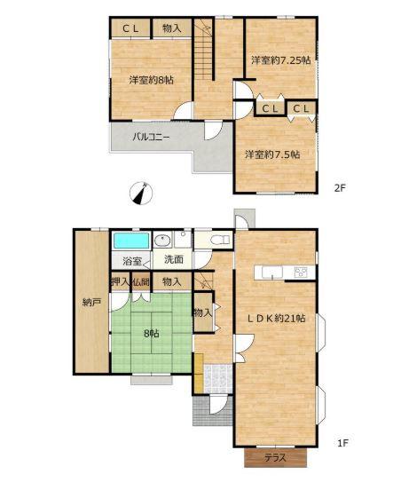 西宮市すみれ台３丁目の中古一戸建て