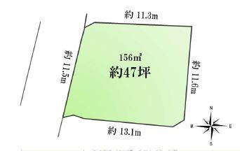 西宮市名塩ガーデンの売土地
