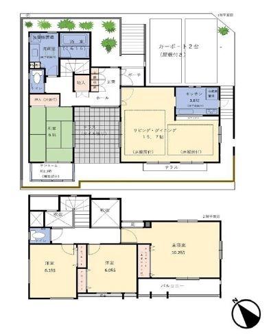 神戸市北区花山中尾台３丁目の中古一戸建て