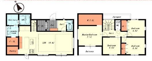 神戸市北区唐櫃台２丁目の新築一戸建