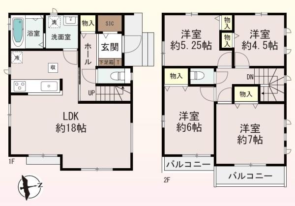 神戸市北区鹿の子台北町４丁目の新築一戸建