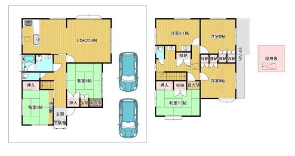西宮市名塩南台２丁目の中古一戸建