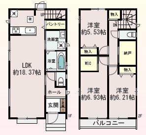 神戸市北区鹿の子台北町６丁目の新築一戸建