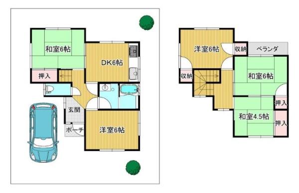 西宮市名塩３丁目の中古一戸建