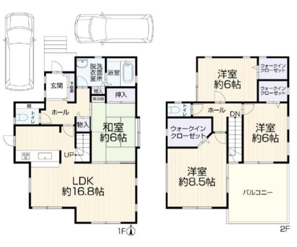 神戸市北区上津台２丁目の中古一戸建て