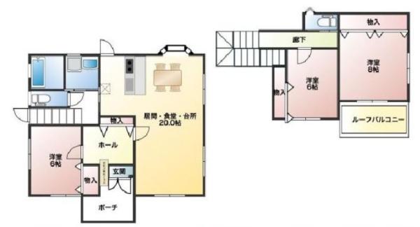 神戸市北区唐櫃六甲台の中古一戸建て