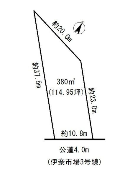 豊川市伊奈町市場の売土地