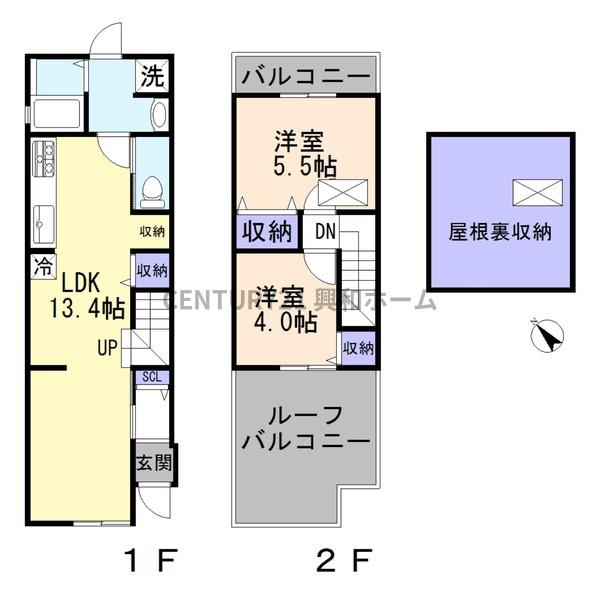 名古屋市天白区元八事４丁目の中古一戸建