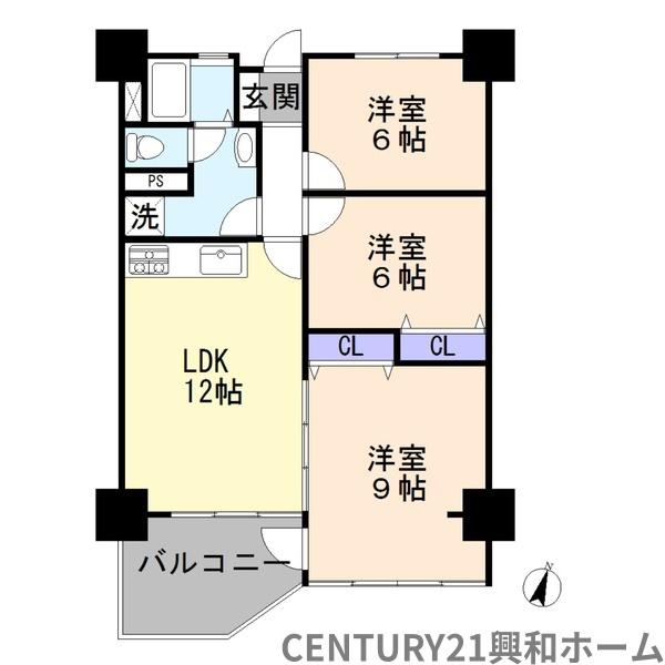 猪子石北住宅2号棟