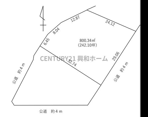 安城市赤松町恋塚の土地