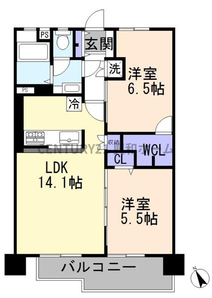西一社第二団地102号棟