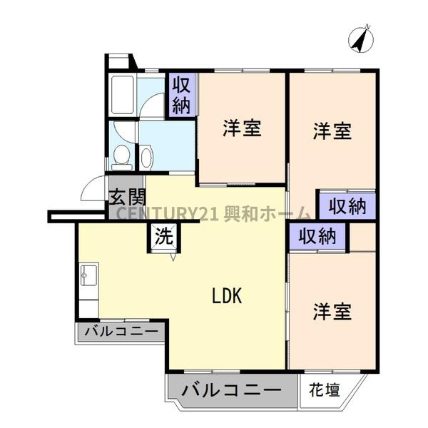 平和が丘住宅四号棟
