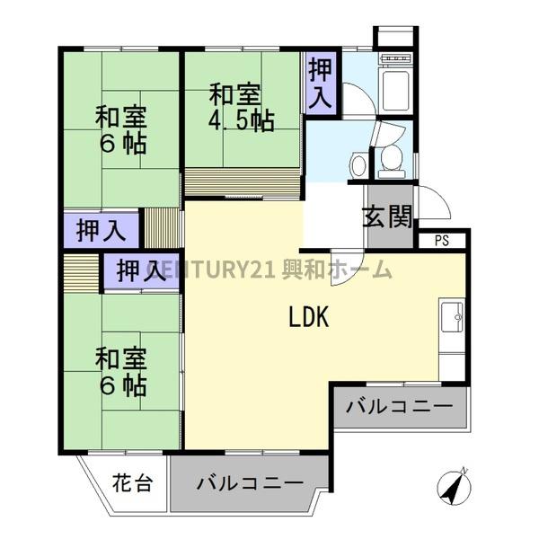 平和が丘住宅5号棟