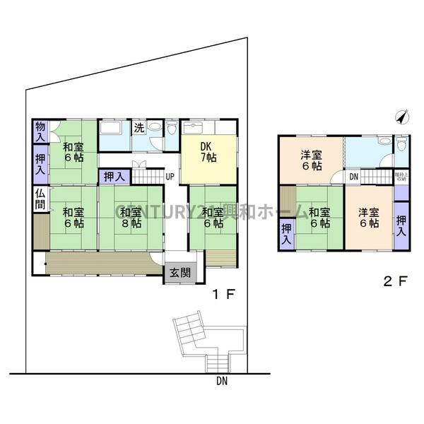 名古屋市中川区本前田町の中古一戸建