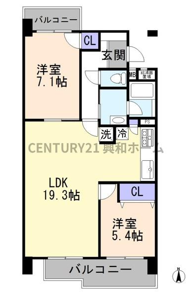 西一社第二団地101号棟