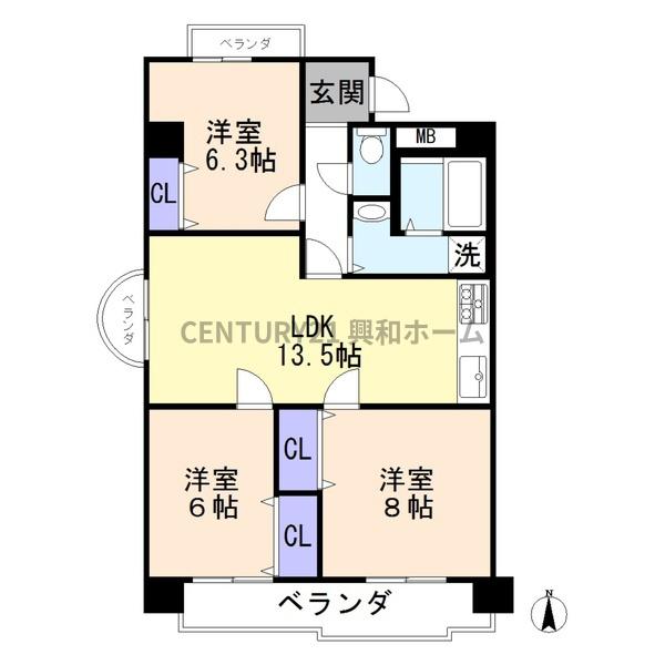 グリーンコーポ東一社Ａ棟
