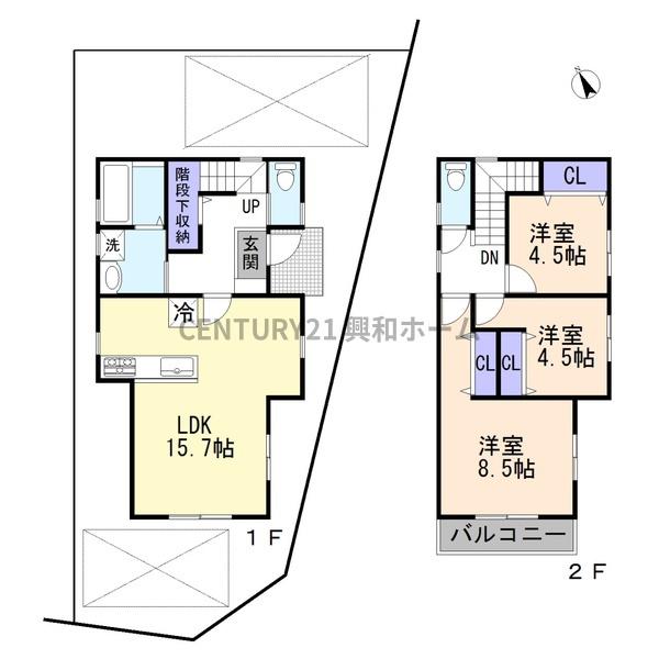 名古屋市名東区松井町の新築一戸建