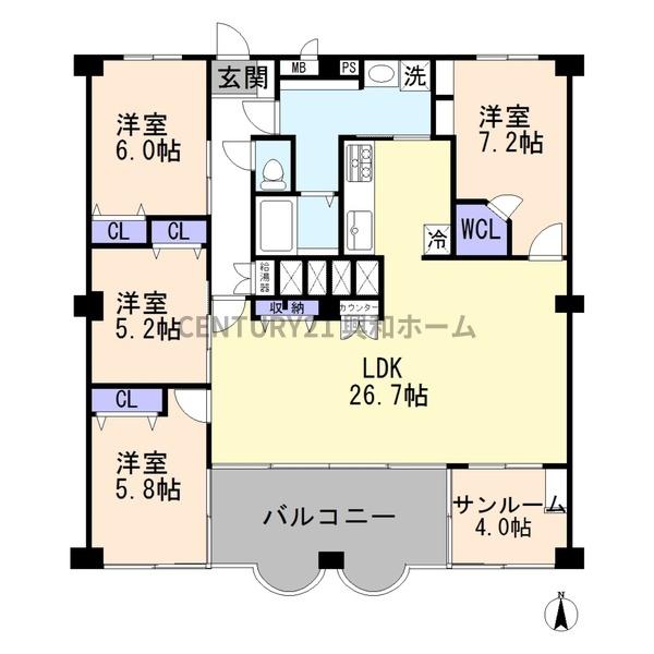 星ヶ丘アイリス南棟