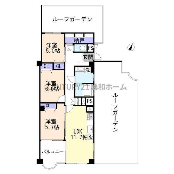 星ヶ丘アイリス北棟