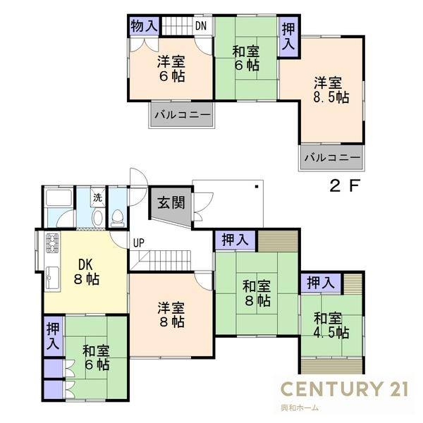 日進市五色園２丁目の中古一戸建て