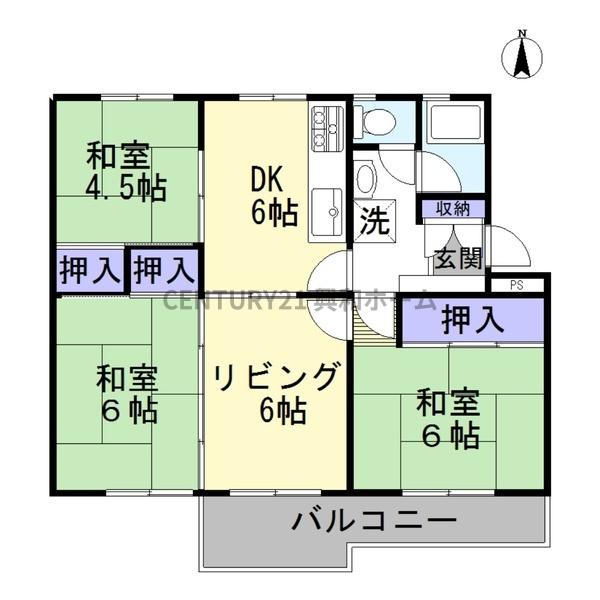 西一社団地13号棟
