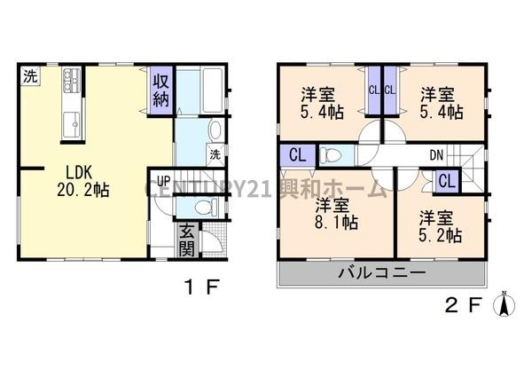 名古屋市名東区猪子石１丁目の新築一戸建