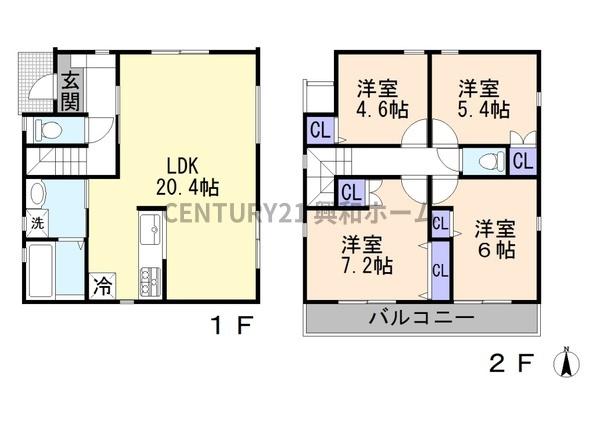 名古屋市名東区猪子石１丁目の新築一戸建