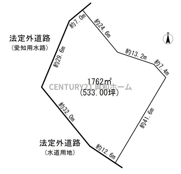 愛知郡東郷町大字諸輪字百々の土地