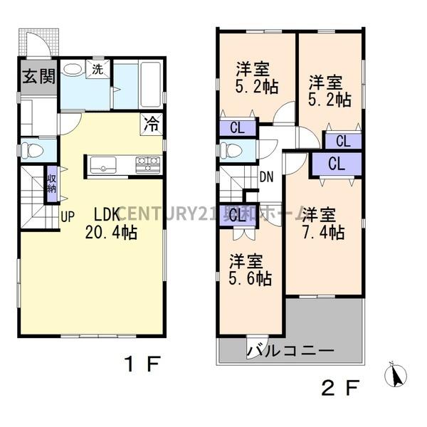 名古屋市名東区代万町２丁目の新築一戸建