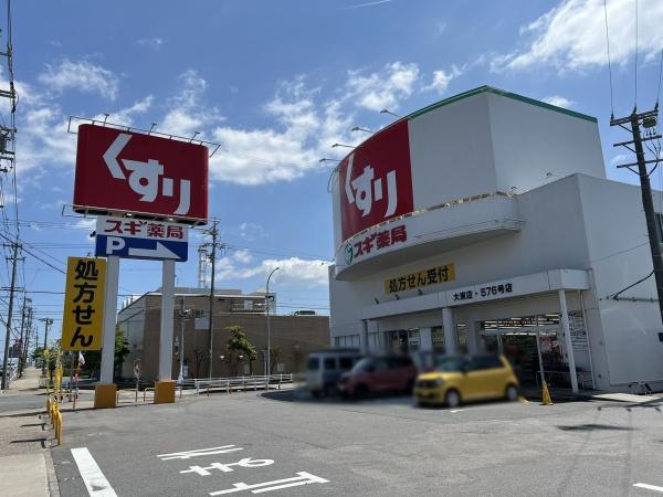 大府市横根町平地の土地(スギ薬局大東店)
