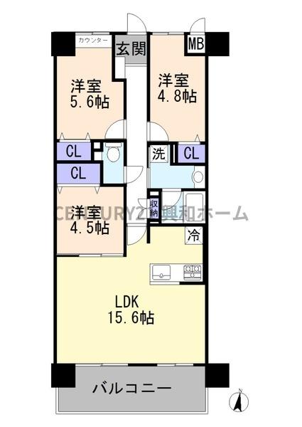 ファミール日進三番館