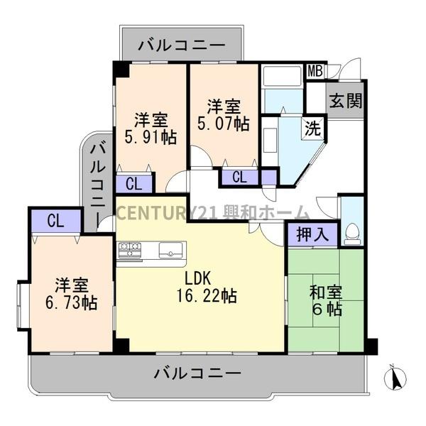 ラビデンス守山町南
