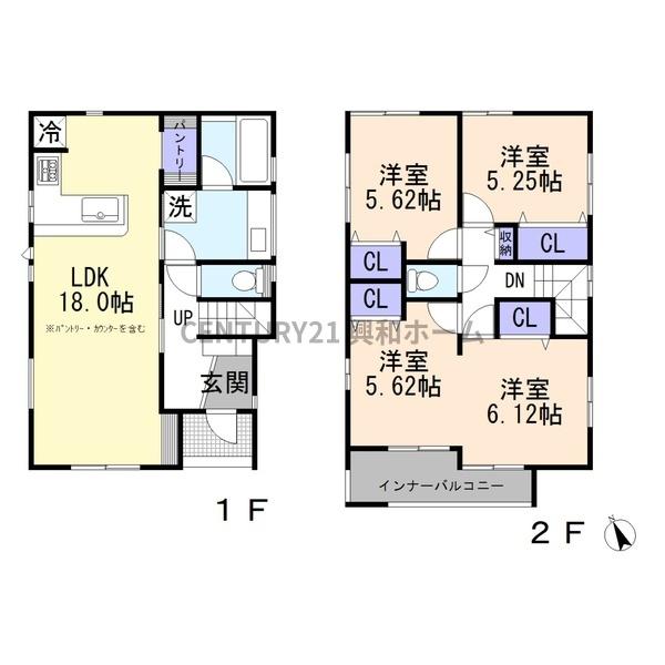 愛西市北一色町北田面の新築一戸建