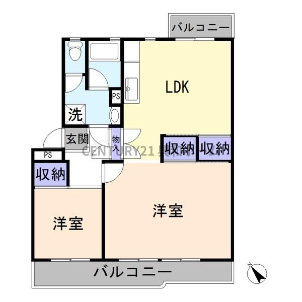 鳴海西団地2棟