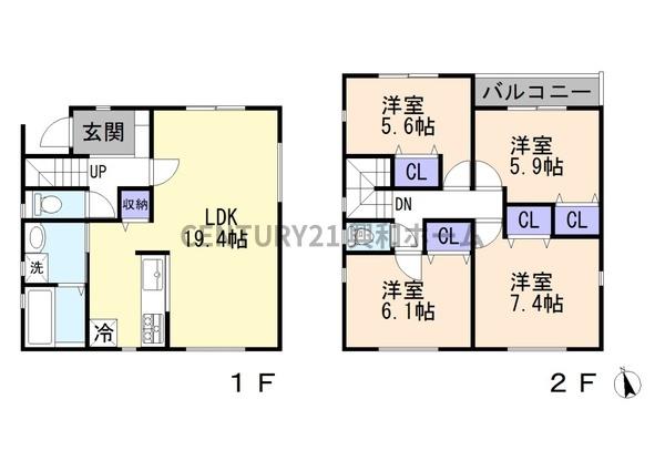 名古屋市名東区富が丘の新築一戸建