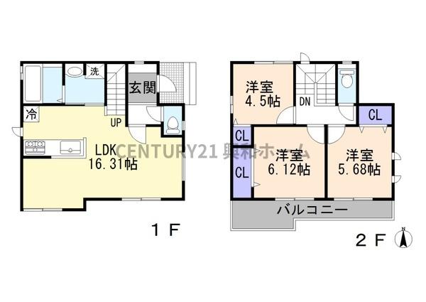 名古屋市名東区神里２丁目の新築一戸建